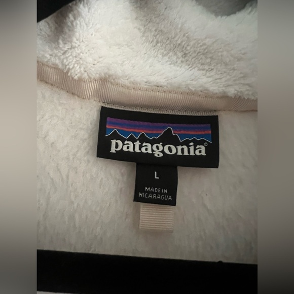 Patagonia Women's Re-Tool Snap-T Pullover - Raw Linen/White X Dye - L - Picture 3 of 5